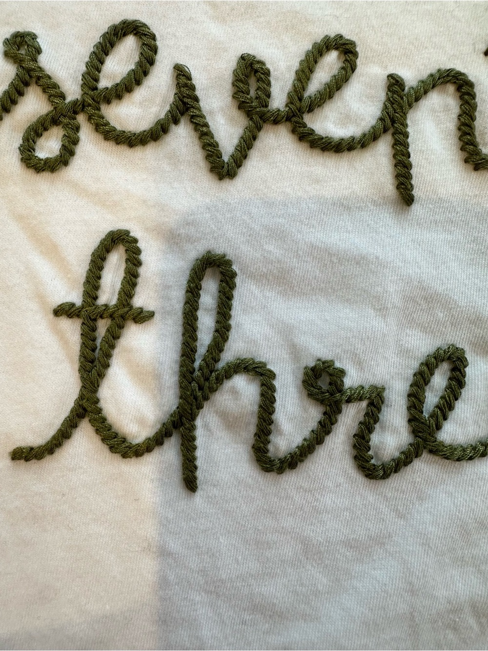 Lingua Franca Nineteen Seventy Three Embroidered Tee M - Picture 4 of 9